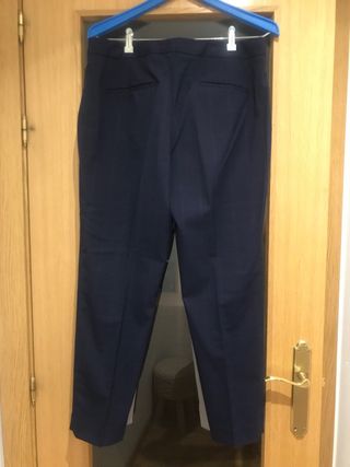 Pantalon azul marino de vestir talla 40