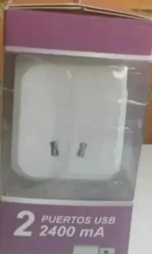 Adaptador de corriente con USB NUEVO