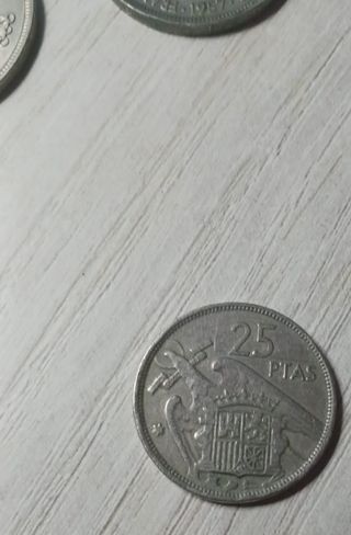 Moneda Francisco Franco 25 pesetas