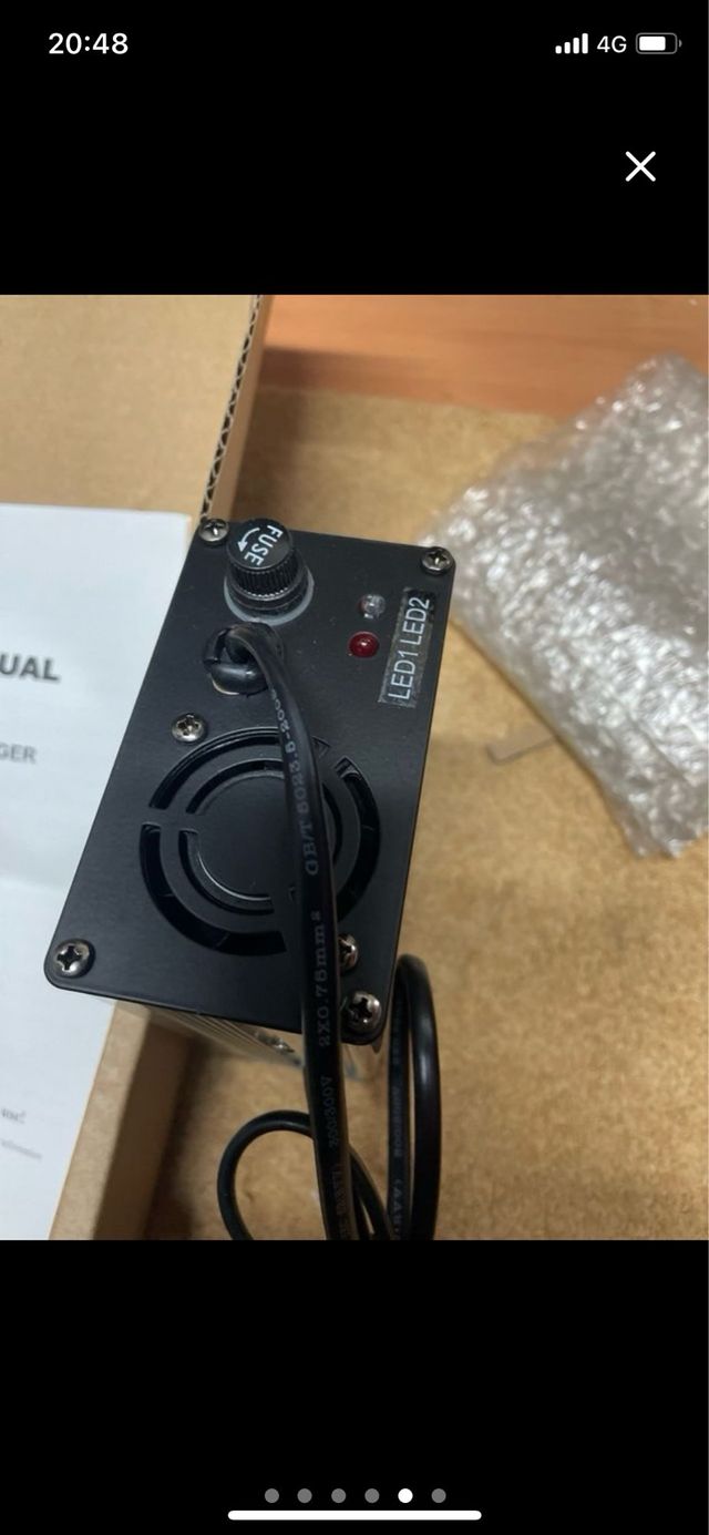 Cargador bateria lition 24 v 3A