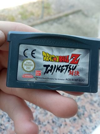 Videojuego Dragonball Z taiketsu game boy advance