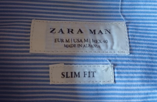 Camisa a rayas. Chico. Talla M