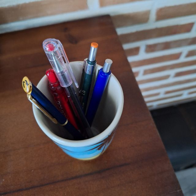 Vaso cubilete para bolis y lápices