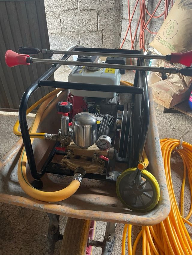 Motor de gasolina para sulfatar