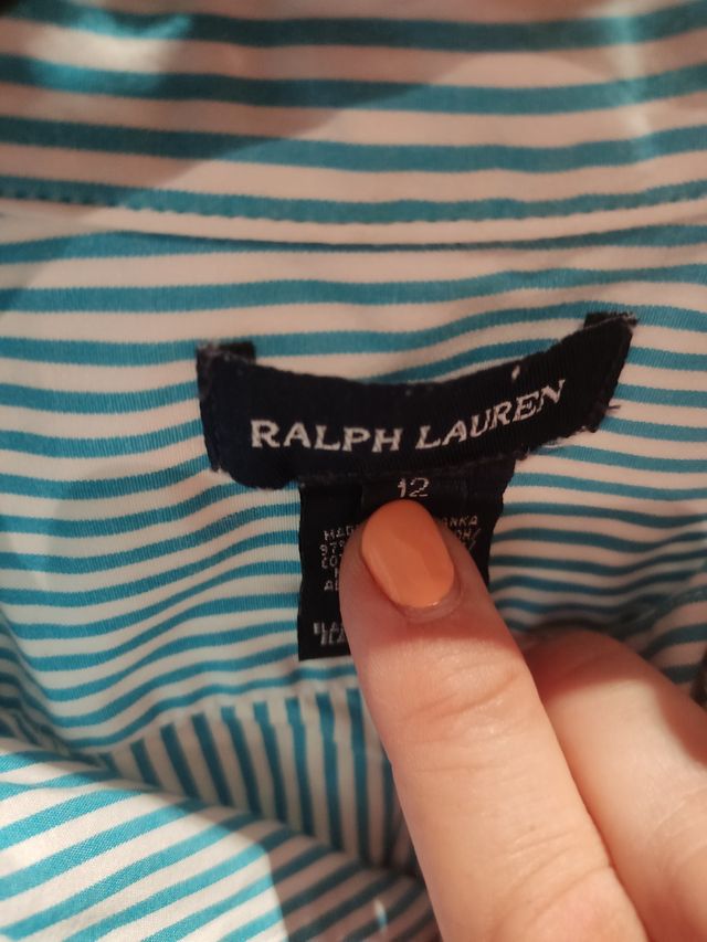 Camisa Ralph Lauren niña