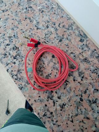 Cable auriculares ExtraStar macho macho 1.5metro