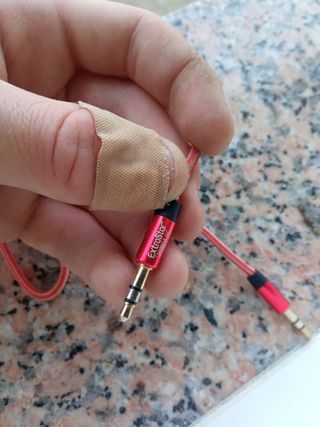 Cable auriculares ExtraStar macho macho 1.5metro