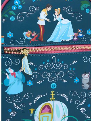 Loungefly Disney Cenicienta Storybook Mini Mochila