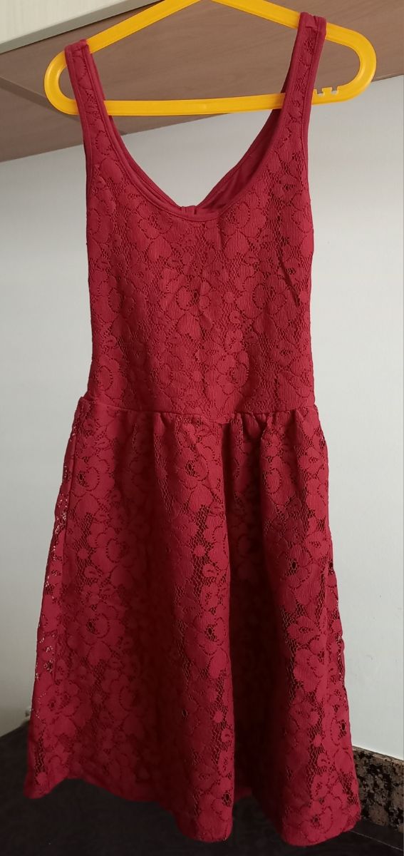 Vestido rojo de fiesta