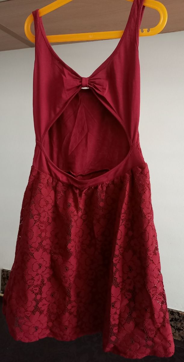 Vestido rojo de fiesta