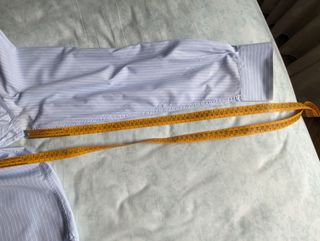CAMISA AZUL-RAYAS HOMBRE. CALVIN KLEIN