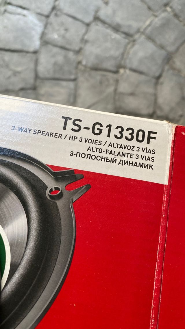 Tapas altavoces Pioneer y JVC (ojo, TAPAS)