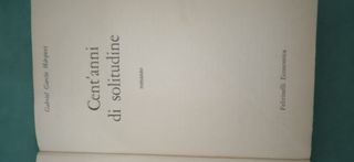 GARCIA MARQUEZ CENT"ANNI DI SOLITUDINE ROMANZO 196