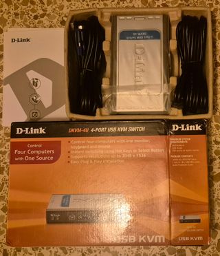 D-Link Switch 4 Puertos