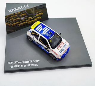 RENAULT SPORT CLIO TROPHY 1/43 UNIVERSAL HOBBIES 