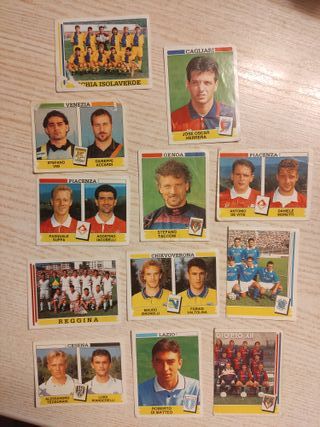 12 Figurine calciatori panini anno 1994/1995.