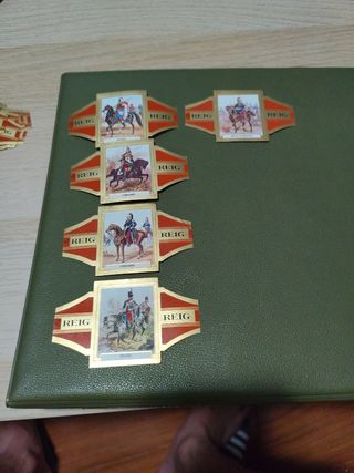 Vitolas serie caballería Francia
