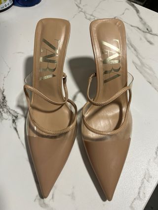 Zapato tacon zara
