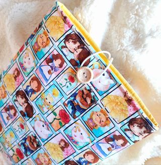 Funda para libros La Bella y la Bestia