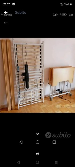Letto ospedaliero elettrico
