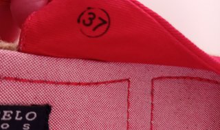 Sandalias cuña rojo Rossi Fratelo N.37