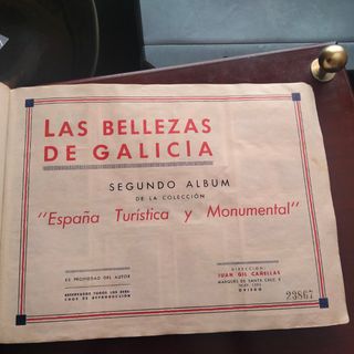 Antiguo álbum las bellezas de Galicia. Completo A