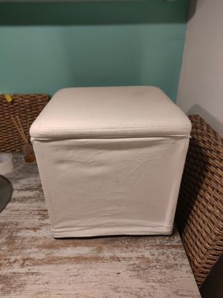 Reposapies con almacenamiento ikea 