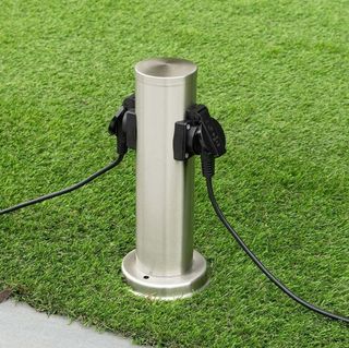 2 x Colonna Presa Elettrica Giardino 