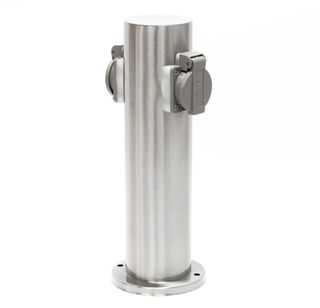 2 x Colonna Presa Elettrica Giardino 