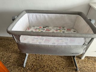 Minicuna colecho y de viaje