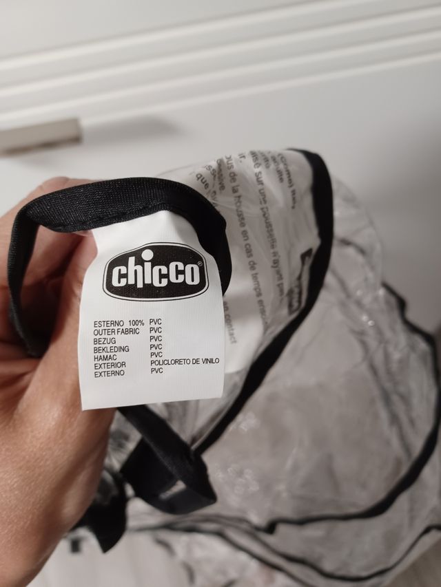 Protector lluvia transparente Chicco