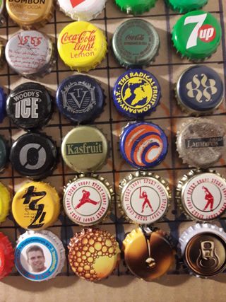 Chapas de cerveza para coleccionistas 