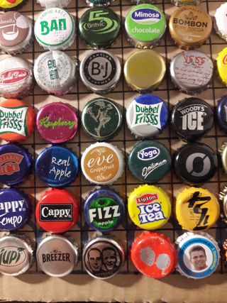 Chapas de cerveza para coleccionistas 