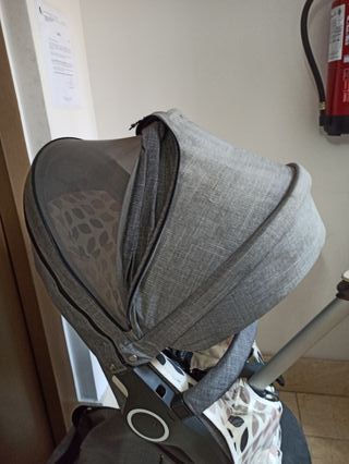 Carrito Stokke Xplory con todos los complementos