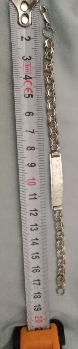 Esclava plata mujer con nombre