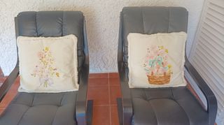 Tapete mesa y cojines a juego 