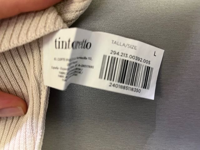 Top tintoretto. Talla L. Nuevo
