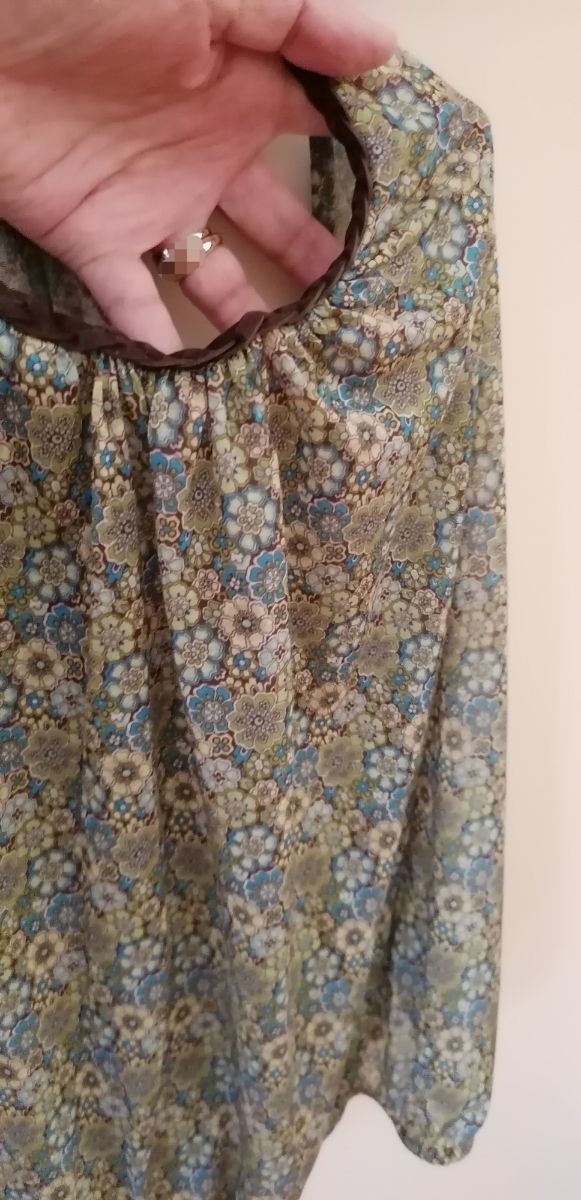 Canotta donna con scollo a giro fantasua