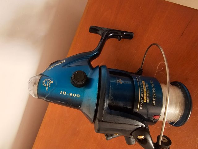 Bobina de caña de pescar