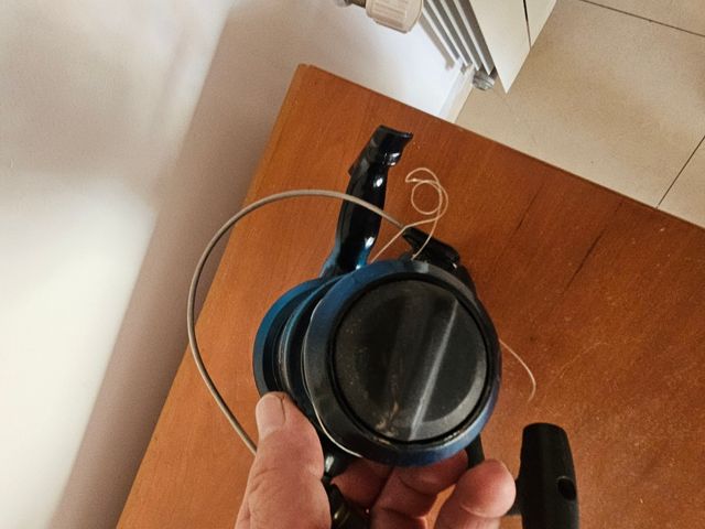 Bobina de caña de pescar