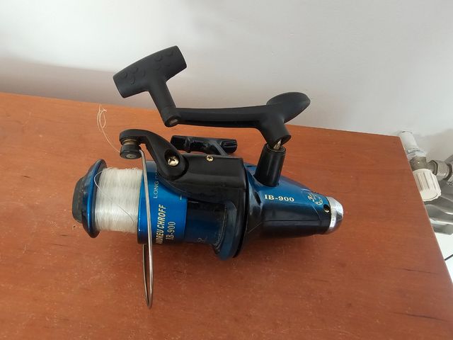 Bobina de caña de pescar