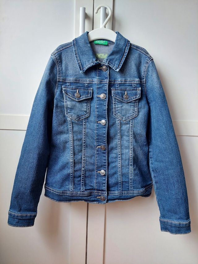 Cazadora vaquera niña