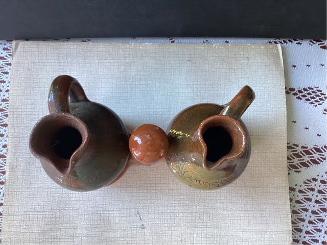 Vinagrearas de barro