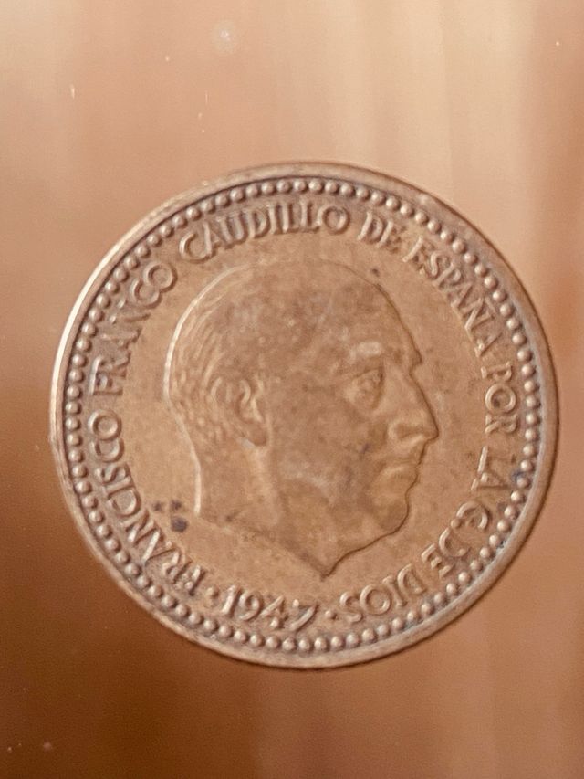 Moneda 1 peseta 1947
