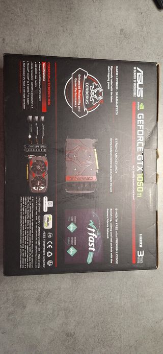 Asus Geforce GTX 1050ti OC 4GB