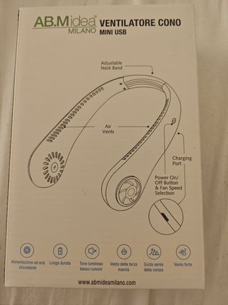 Ventilatore per collo