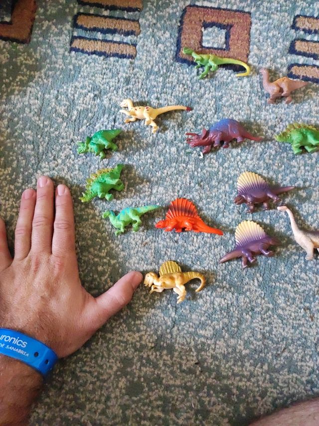 Lote dinosaurios miniatura