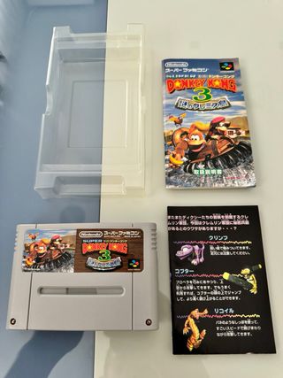Donkey Kong 3 & Guia Nintendo Super Famicom Jap 