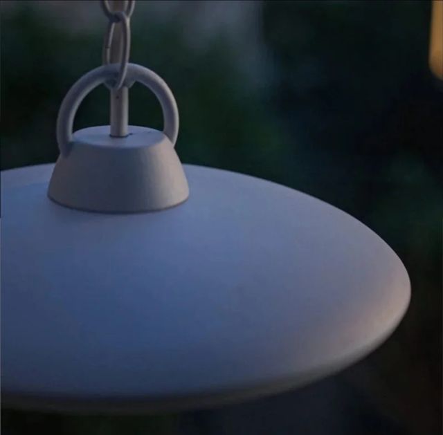 lámpara techo exterior LED vintage