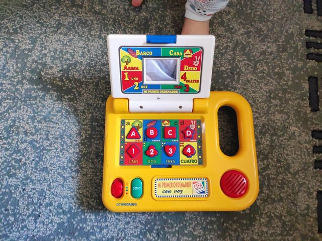 Ordenador infantil vintage cefa toys